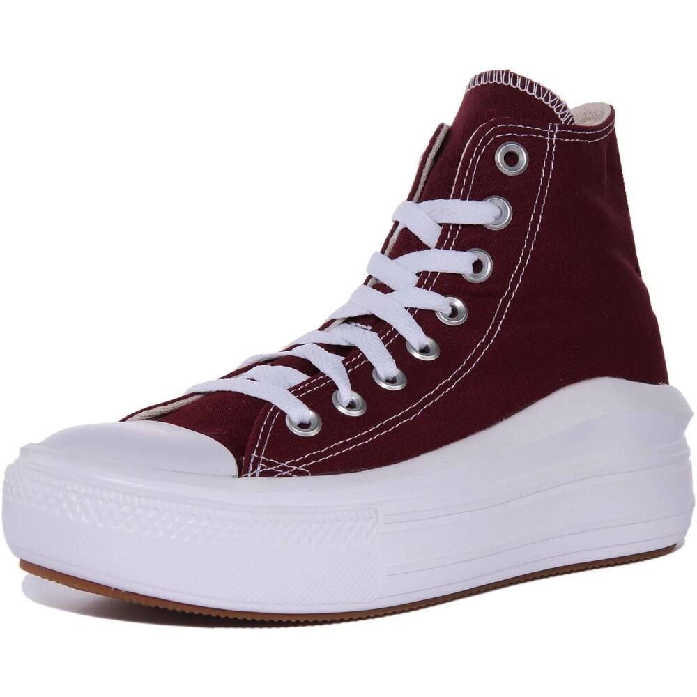 Converse Chuck Taylor All Star Move High Dark Beetroot